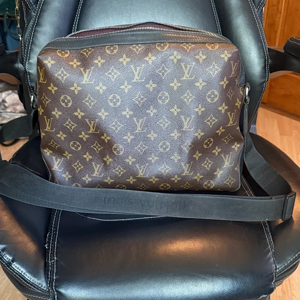 Louis Vuitton Brown Monogram Macassar Torres messenger bag - Picture 6 of 9